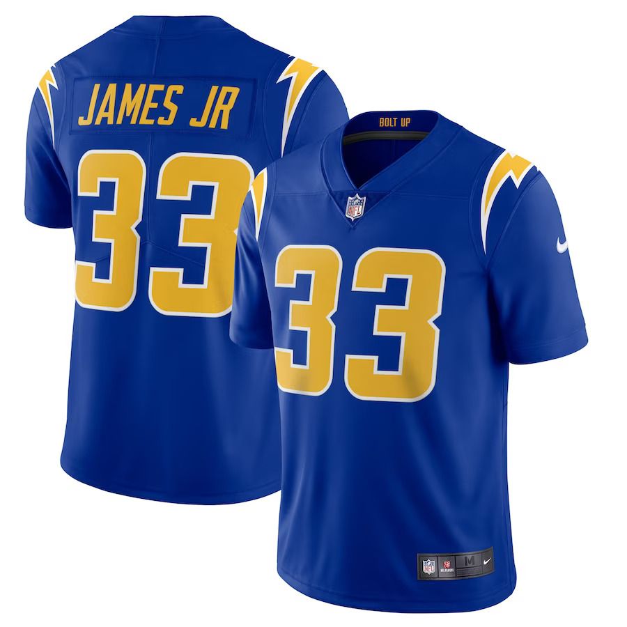 Men Los Angeles Chargers #33 Derwin James Nike Royal 2nd Alternate Vapor Limited NFL Jersey->los angeles chargers->NFL Jersey